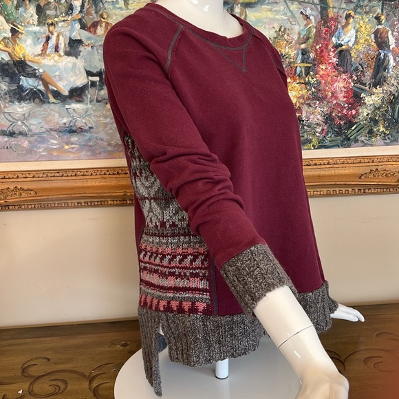 FAIRE ISLE SWEATSHIRT - Picture 1 of 6